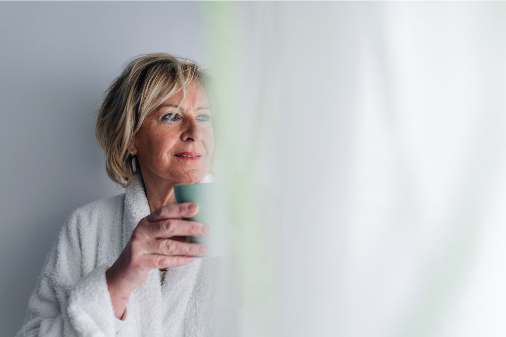 Menopausal woman